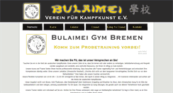 Desktop Screenshot of kampfkunstschule-bulaimei.de